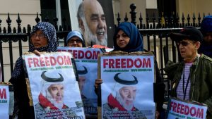 قائد المعارضة السياسة في البحرين حسن مشيمع