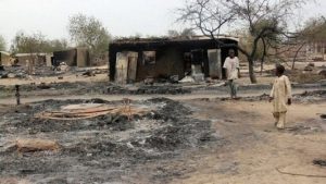 قرية تعرضت لهجوم بوكو حرام