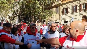 مظاهرة نقابية ضخمة في روما تضامنا مع الكونفدرالية العامة الإيطالية للعمل